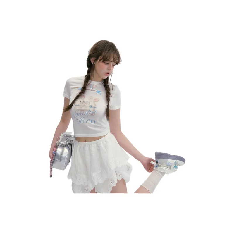 Guuka Hero Set in Sleeve T Shirt Women's-3