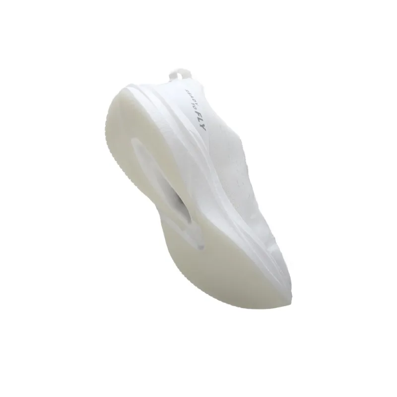 AVOCCO Running Shoes Unisex Low Top Crescent White/Thunder Black-5