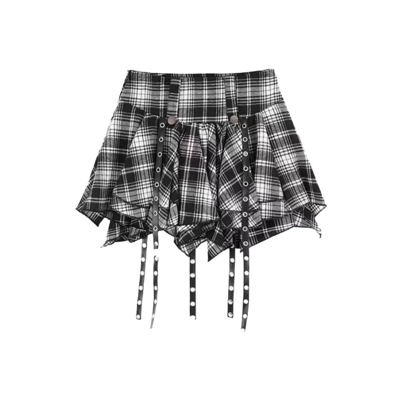 GUAILILUOLI Casual Short Skirts Women's-3
