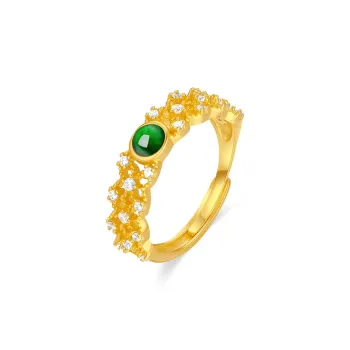 ZXIN JEWELRY Glutinous Jade Jadeite Rings Women's