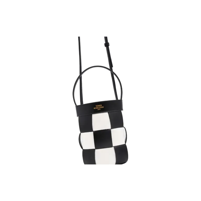 TENNCO Cow Leather Bucket Bag Handbag Trumpets Women's Multicolor-3