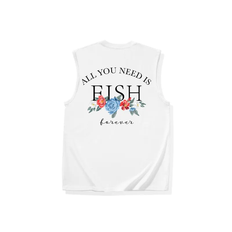 FISHGALAXY Tank Tops Unisex-5
