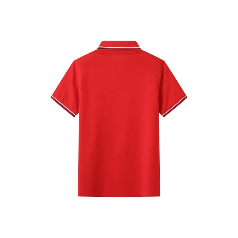 ARTSDON Polo Shirts Men Red-1
