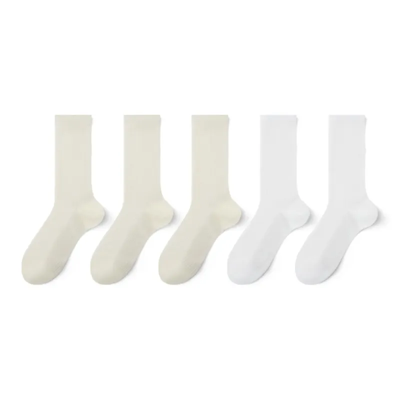 Moremoli Mid Calf Socks Women's 5 Pack-5