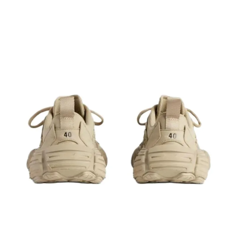 Balenciaga Monday Low Top Chunky Sneakers Men's Beige-4