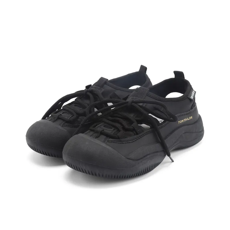 TOM TAILOR Low Top Casual Shoes Women's Black-4