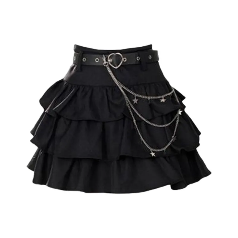 Gentle Welcome Casual Short Skirts Women's-0
