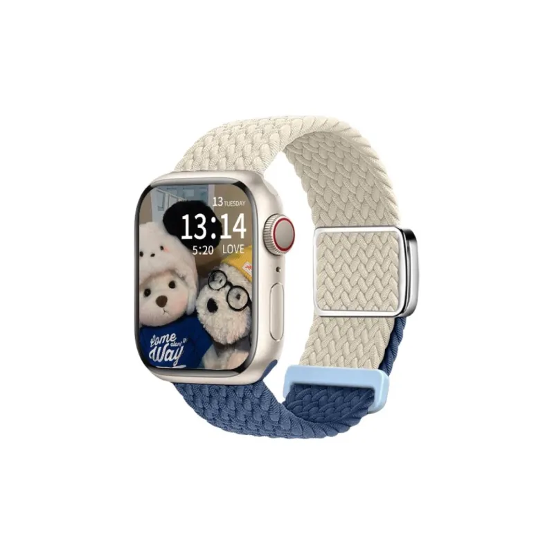 KVZUVUU Apple Compatibility Watch Band Nylon Material-12