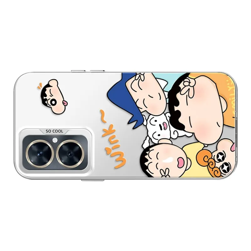 YICAIJIA Matte Material Shin Chan's Brother Y Phone Cases Compatibility With MVMOM 20/30 Trendy And Cool-19