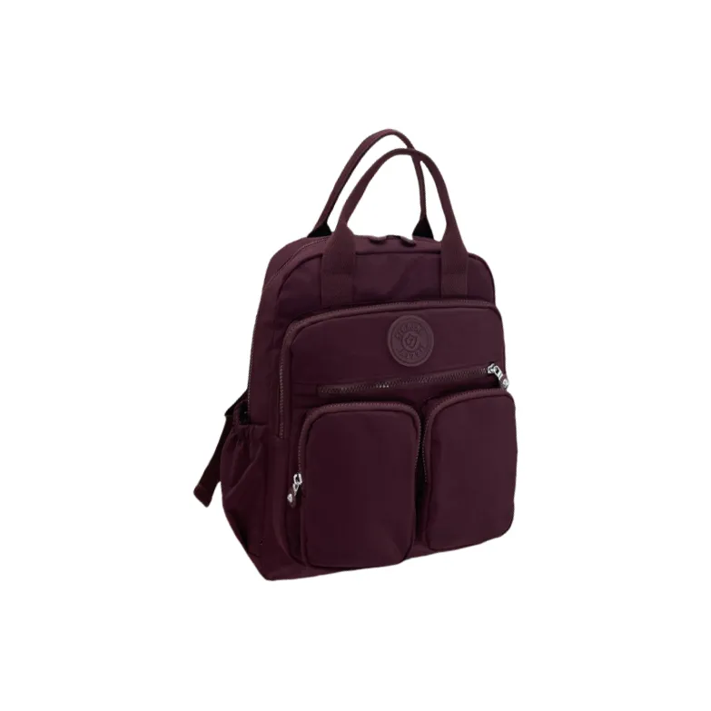 Gerlanx Nylon Fabric Backpack Unisex Multicolor-8
