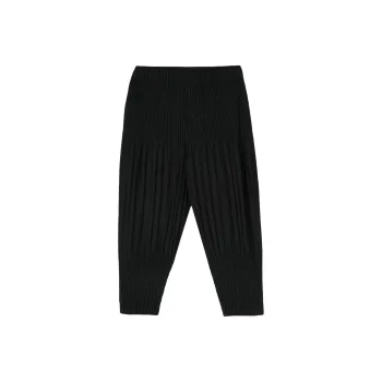 Homme Plissé Issey Miyake Plissé Tapered Trousers
