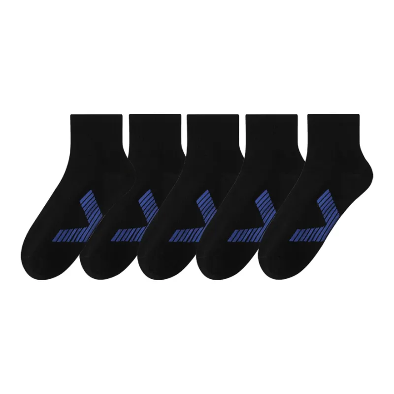 H YXIANG Ankle Socks Men's 5 Pack-1