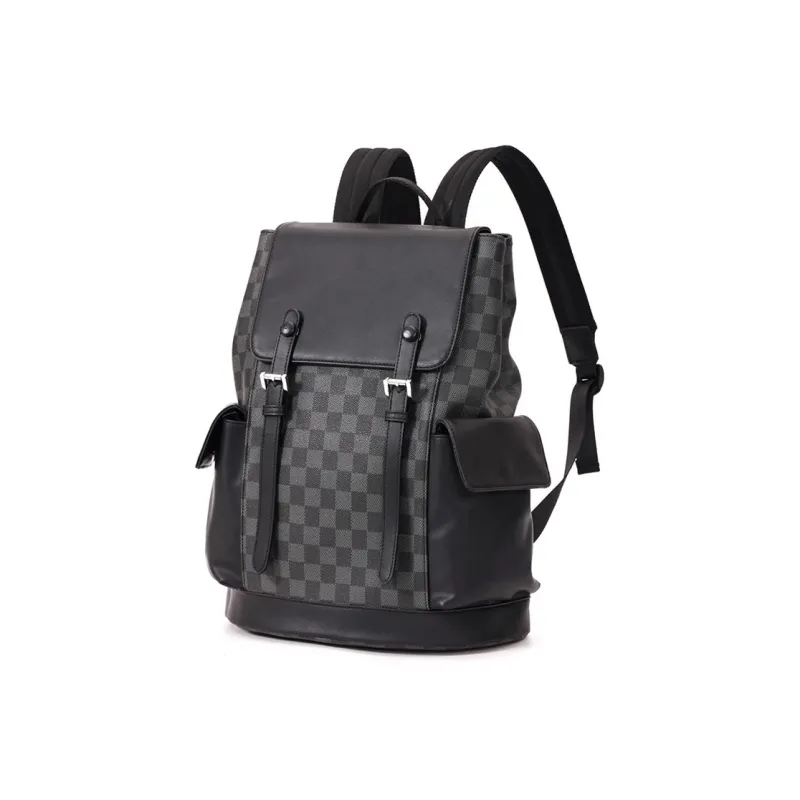 VIHUS Microfiber Leather Backpack Men's Multicolor-4