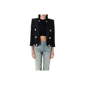 BALMAIN Jackets & Coats Women's Black