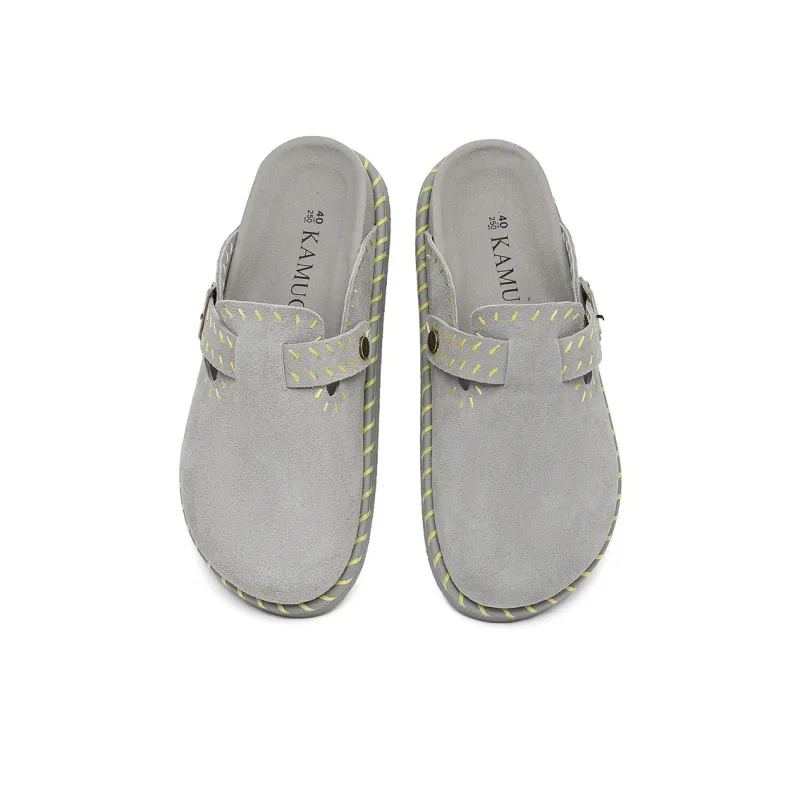 Year By Year Rubber Sole Slip Resistant Closed Toe Slippers Unisex-2