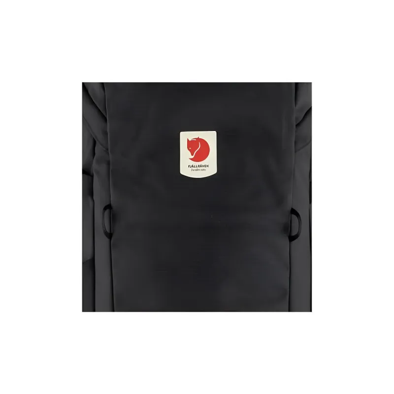 Fjallraven Recycled Nylon Backpack Unisex Black-4