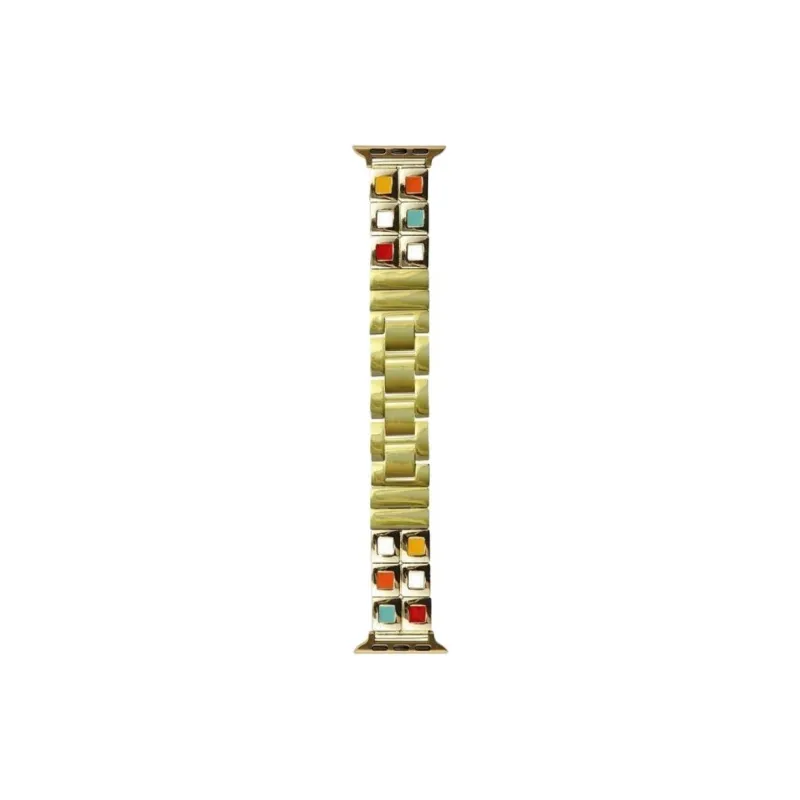 KVZUVUU Apple Compatibility Watch Band Metal-2
