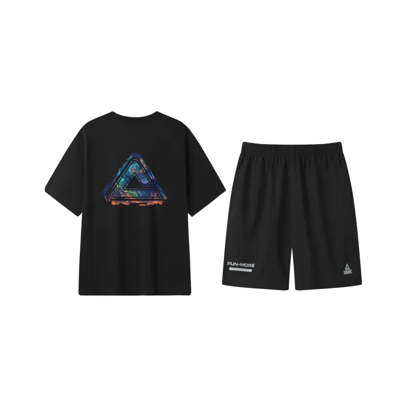 PEAK Casual Sportswear Unisex Two Piece Set-5