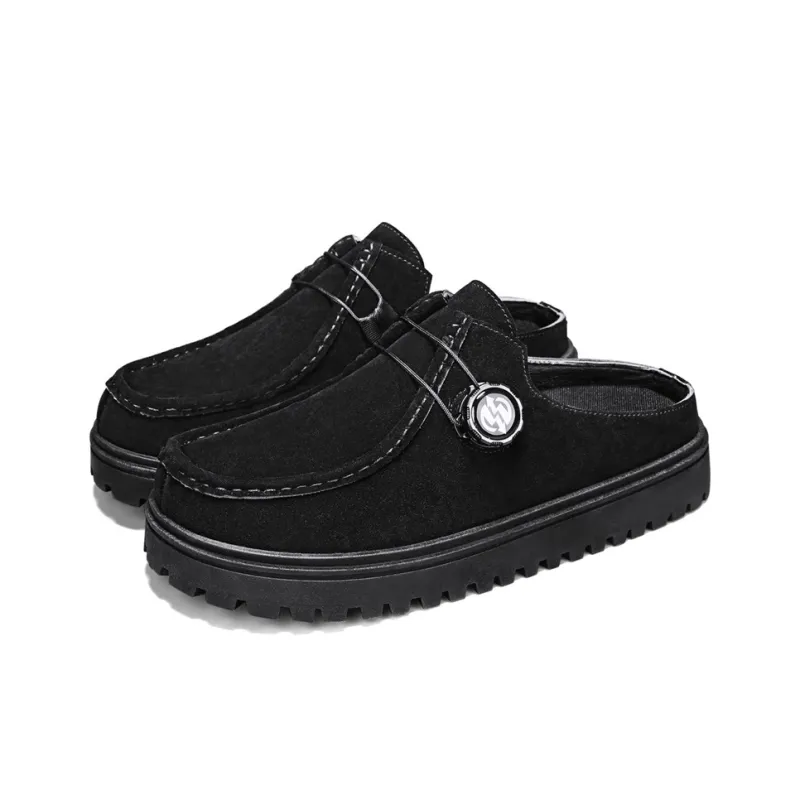 HUANAI Quiet Closed Toe Slippers Men's-8