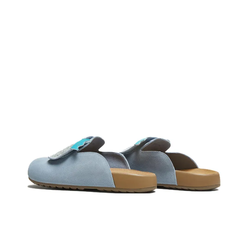 TATA Leather Patchwork Quiet Closed Toe Slippers Women's-3