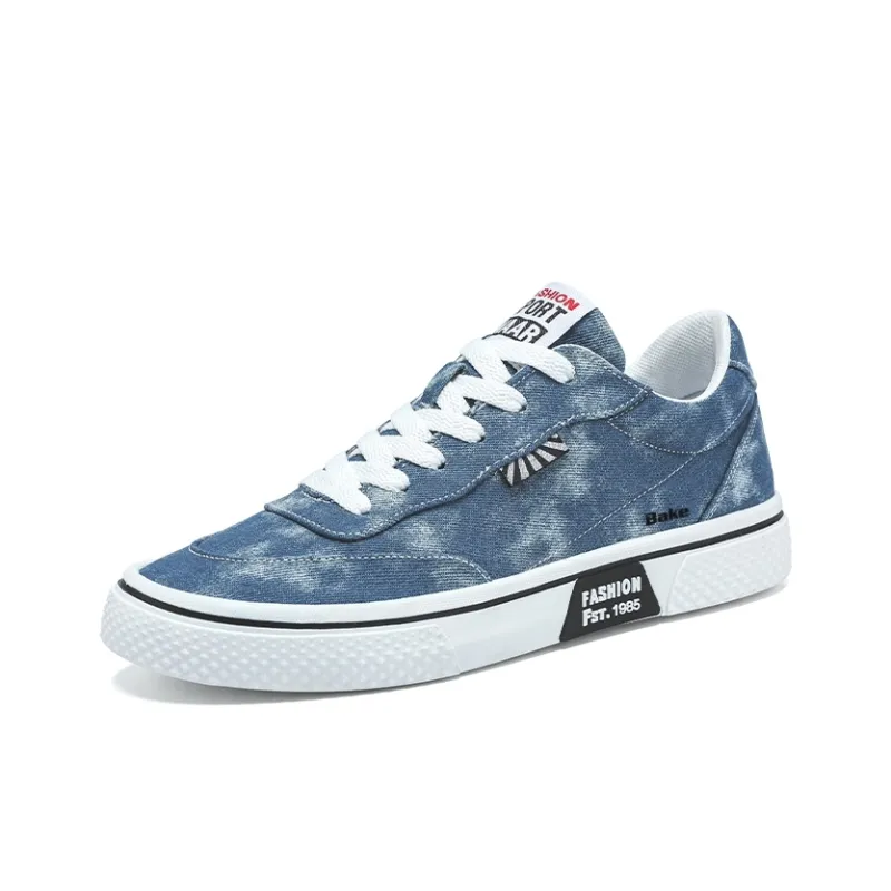 BAKE Slip Resistant, Abrasion Resistant, Breathable Low Top Canvas Shoes Men's-1