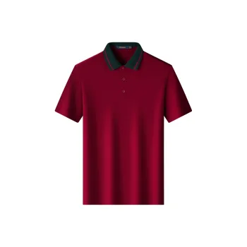 Loz Polo Shirts Men Burgundy