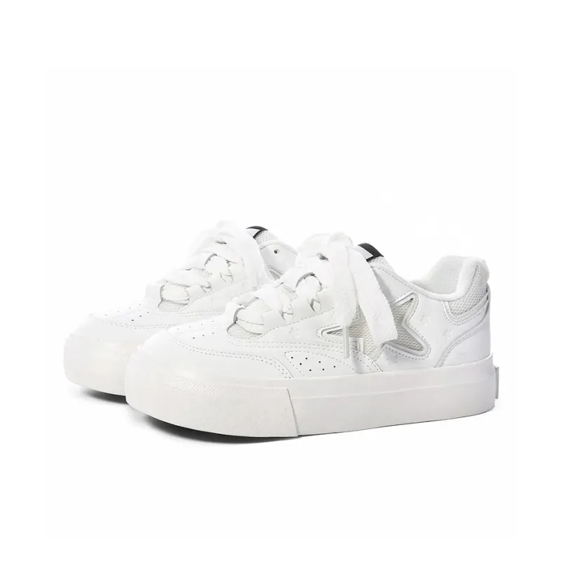 BLUBLONC Slip Resistant Shock Absorbers Low Top Skateboard Shoes Women's-7