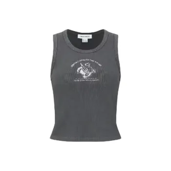 URBAN REVIVO Tank Tops Women's Dark Gray