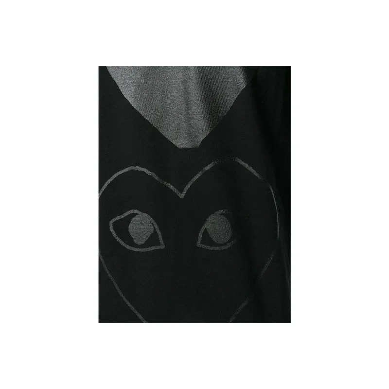 CDG Play T Shirts Men Black-4