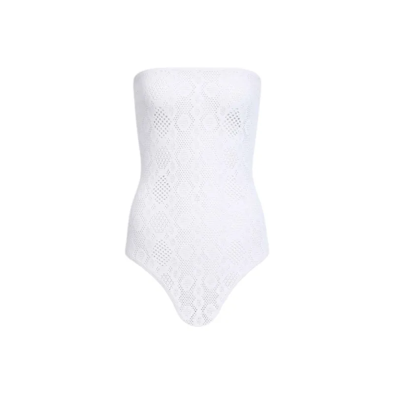 Alaia SS25 Jumpsuit Women's White-0