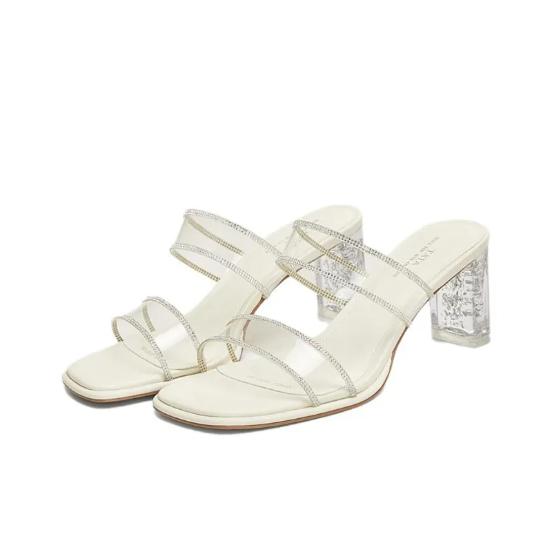 TATA Cut Out Quiet Slide Slippers Women's-3