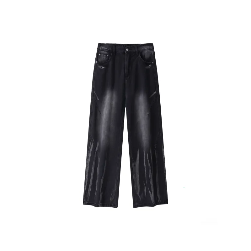 SAME FLOW Jeans Unisex Black-0