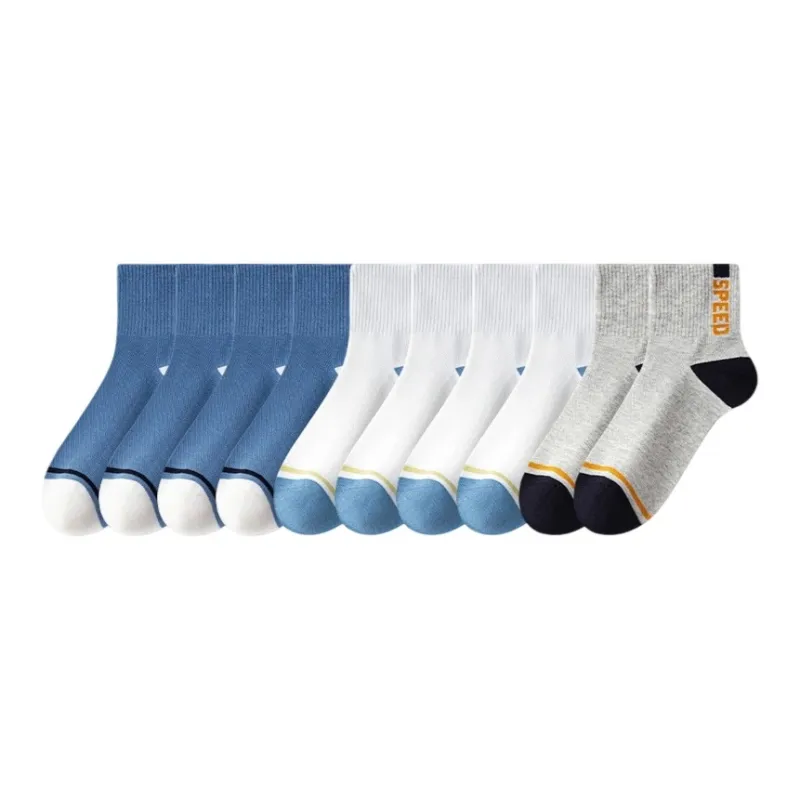 7 SEVFUN Mid Calf Socks Men's Combo Set-40