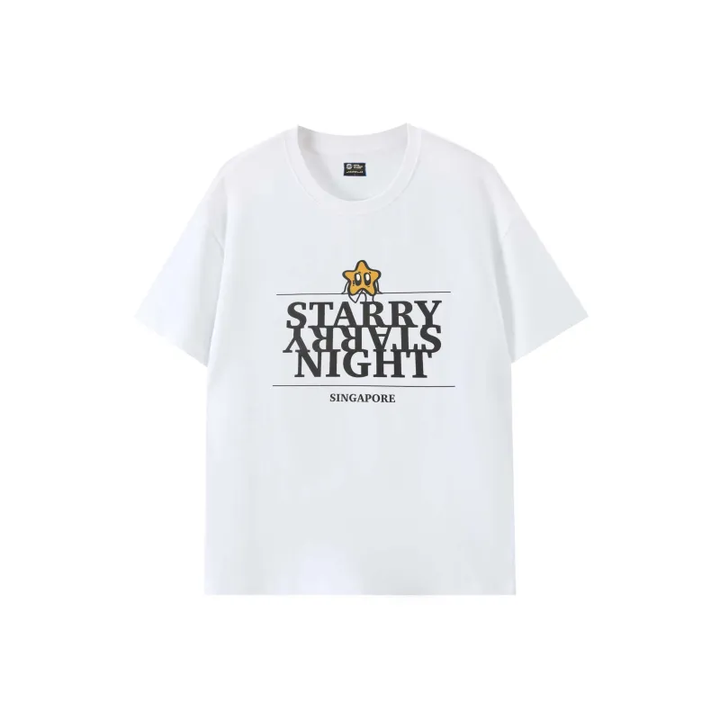 STAY UP LATE T Shirt Unisex White-0