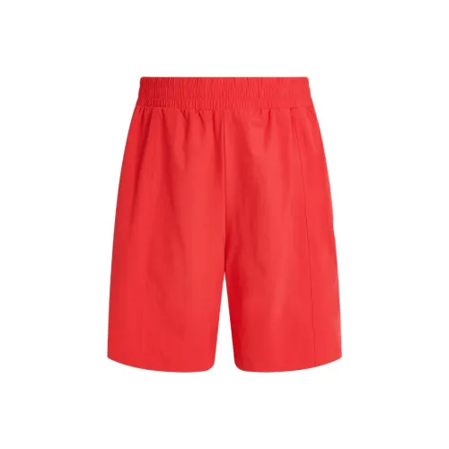 Yellow Linen Shorts