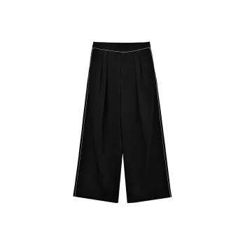 SINBOS Casual Pants Men Tide Night Black