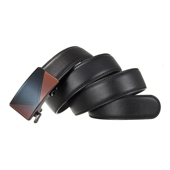 Yalu Preferred Cow Split Leather Belts Men's 3.5CM-4