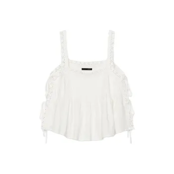 ZARA Camisoles Women's Frosted White
