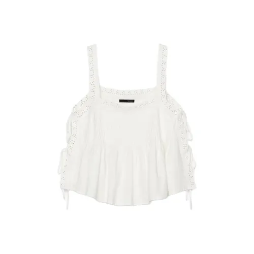 ZARA Camisoles Women's Frosted White