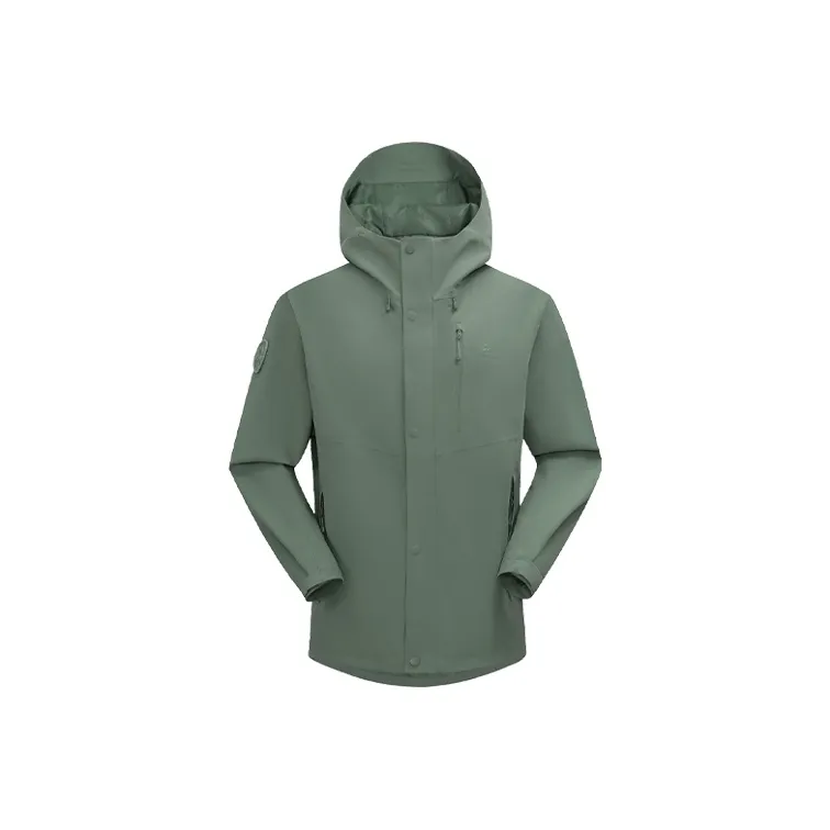 PIONEER CAMP Waterproof, Windproof, Breathable, Abrasion Resistant, Thermal, Water Repellent Windbreaker Jacket Men's-70