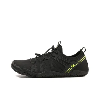 Binary Slip Resistant Quick Dry Lightweight Low Top Outdoor Shoes Unisex Black