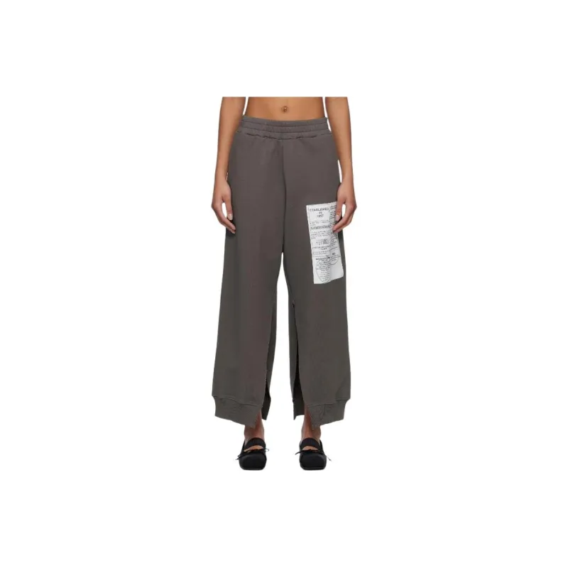 MM6 Maison Margiela Casual Pants Women's Gray-0