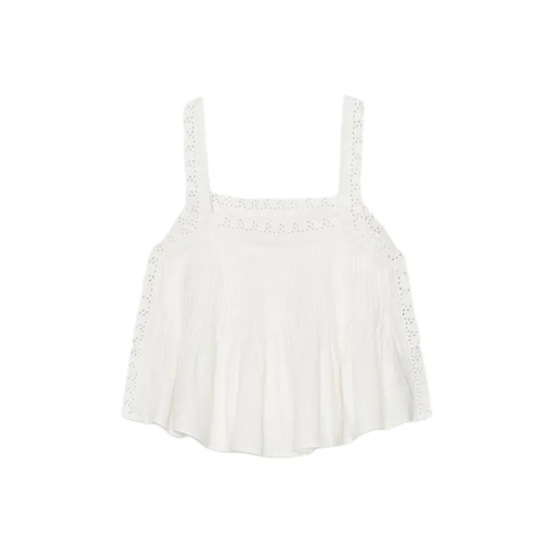 ZARA Camisoles Women's Frosted White-1
