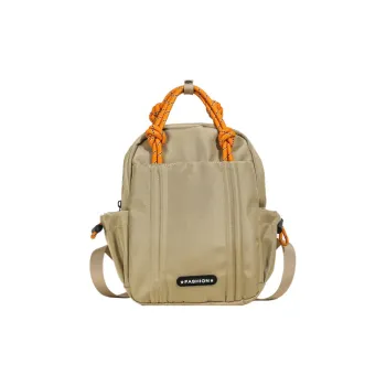 SWIMADE Nylon Backpack Regular Unisex Khaki/Black