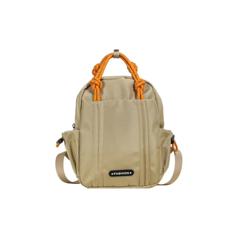 SWIMADE Nylon Backpack Regular Unisex Khaki/Black-0
