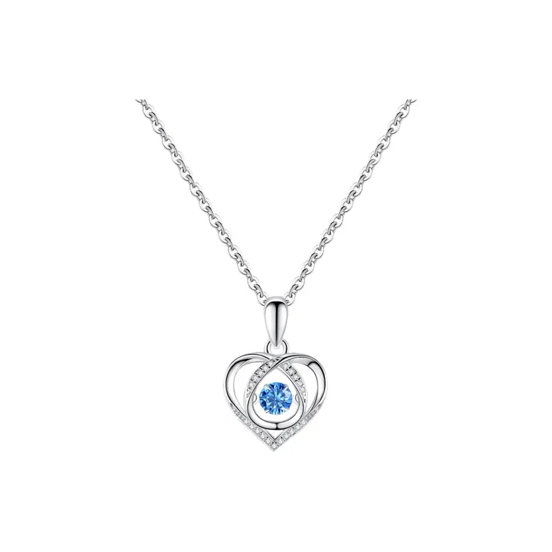 Branded Jewelry S999 Fine Silver Necklaces Women's-2
