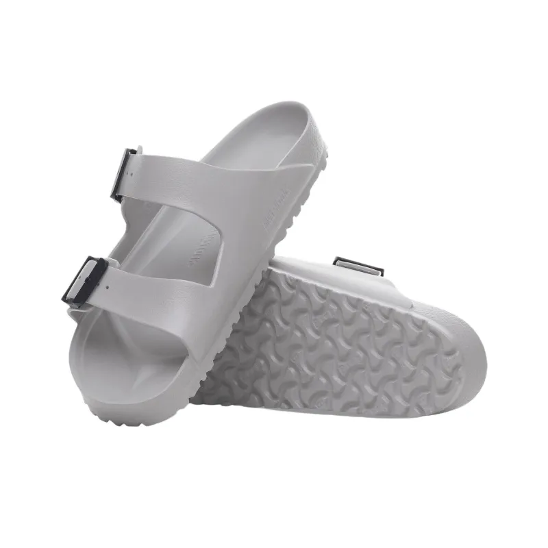 Birkenstock Arizona EVA Abrasion Resistant Slide Slippers Unisex Gray Regular Loose Fit-4