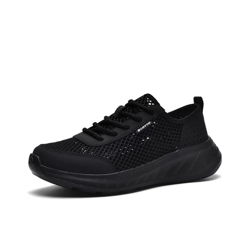 LOTTO Low Top Casual Shoes Men's Black-1