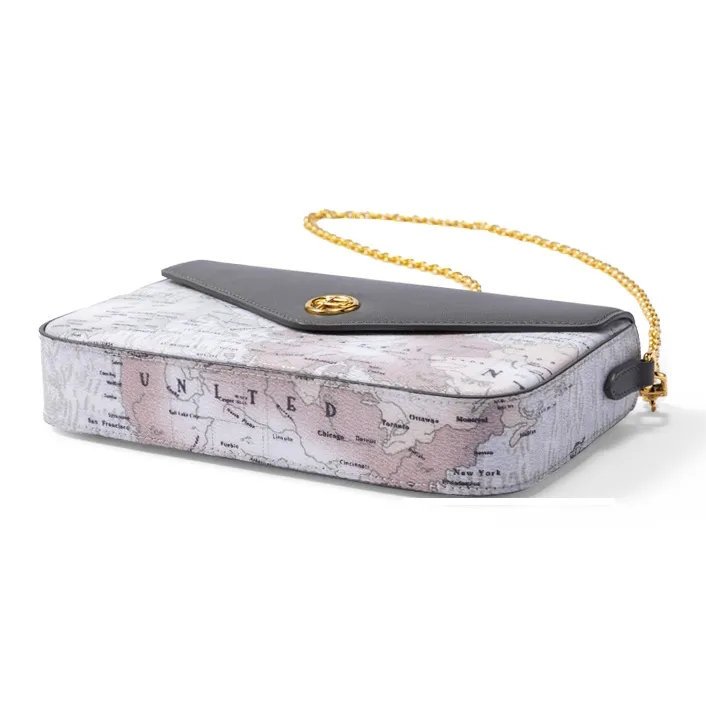 PAPRIKA Cow Leather Shoulder Bag Women's Multicolor-15