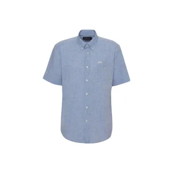 BARBOUR Shirt Men's Classic Blue